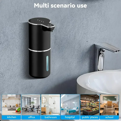 380ML Rechargeable Smart Infrared Automatic Soap Dispenser - Effortless Hygiene for Your Kitchen and Bathroom