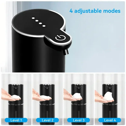 380ML Rechargeable Smart Infrared Automatic Soap Dispenser - Effortless Hygiene for Your Kitchen and Bathroom