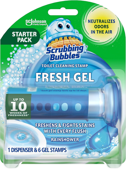 Transform Your Toilet Care with Fresh Gel Toilet Bowl Cleaning Stamps - Effortless Freshness and Cleanliness!